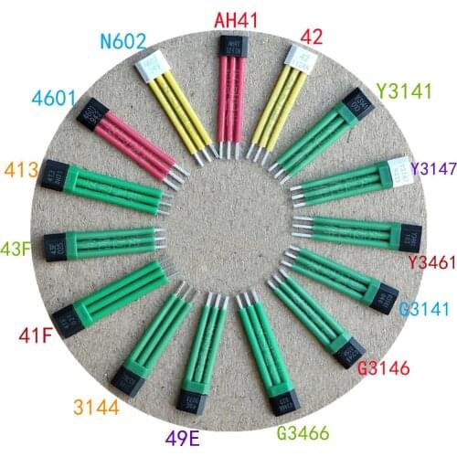 10pcs new standard electric vehicle hall sensor 413/4601/N602/Y3147/Y3461/G3141/G3466 hall element for ebike electric scooter