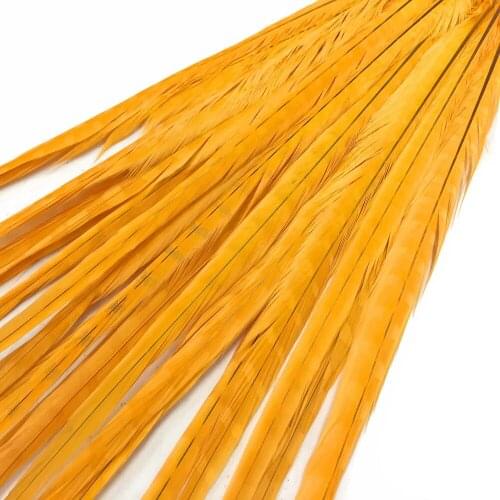 100Pcs 65-70CM Pheasant Feathers for Crafts Female Ringneck Tail Feather Wedding Home Party Decoration Natural Plume Wholesale