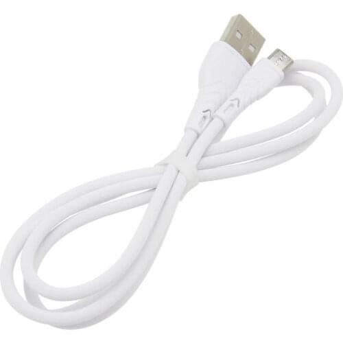 1000pcs 1m Micro USB Cable For iPhone Samsung Data Type C White Usb Data Cables Fast Charger Type-c for Phone Charging Cord
