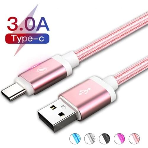 3A Fast Charging Cable Micro USB Type C Charge Data Cord For iPhone 11 12 mini Pro Max Xiaomi 11 Samsung Mobile Phone USB C Wire
