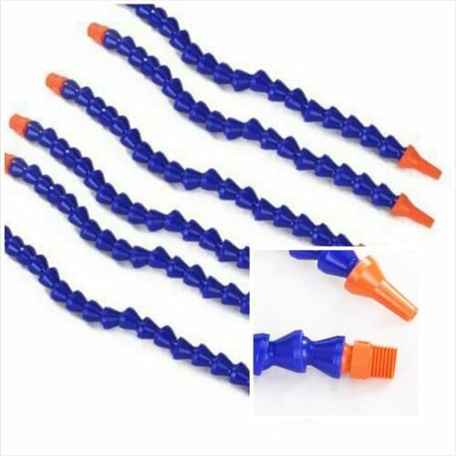 6pcs general plastic flexible water oil coolant pipe hose round nozzle for CNC machine tool lathe milling cooling pipe condenser