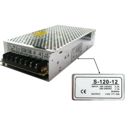 Lighting Accessories DC12V 10A 120W Universal Regulated Switching Power Supply Use For CCTV Cameras Led Strips Home Appliances
