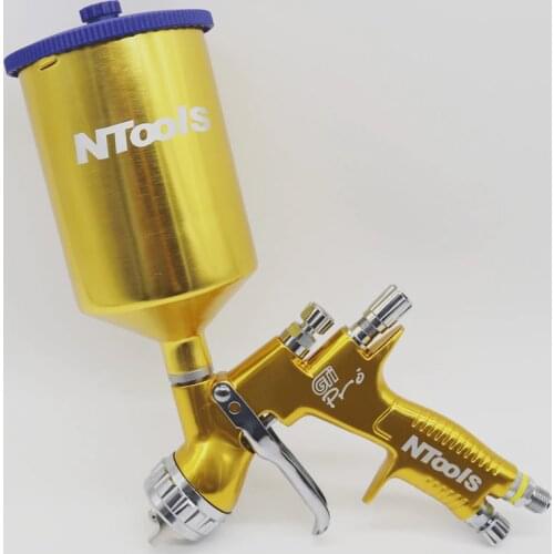 Free Shipping Spray Gun Spot, Paint Gun, Air Paint Gun, Spray Gun, 750CC Aluminum Cup GTI Air Gun