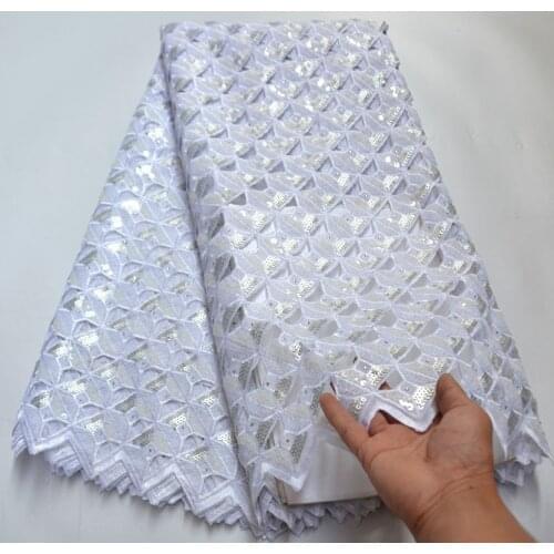 French Sequins Tulle Lace Fabric 2020 High Quality African Net Lace Fabric Nigerian Mesh Organza Lace Fabrics For Dress T4-210