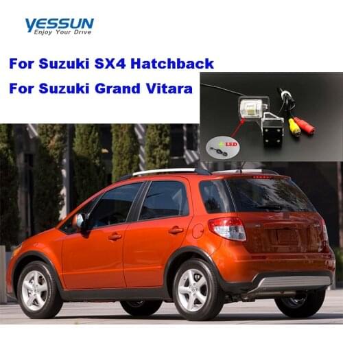 Yessun License plate camera For Suzuki SX4 SX-4 Hatchback MK1 2009 2010 2011 2012 Suzuki Grand Vitara rear camera or cam bracket