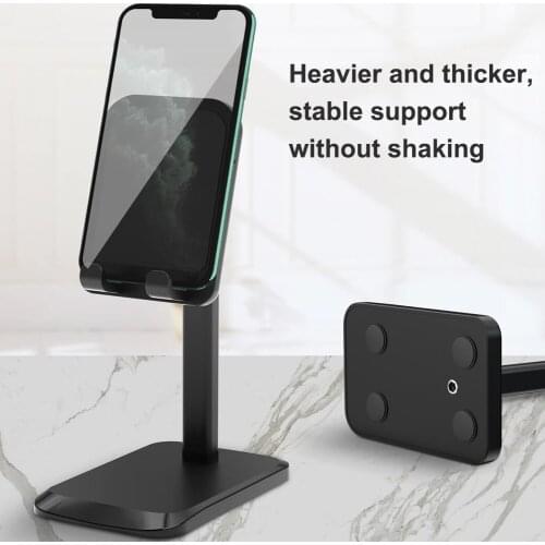 Kebiss Adjustable Tablet Mobile Phone Desktop Phone Stand For IPad Tablet Desk Holder For iPhone xiaomi Mobile Phone Holder