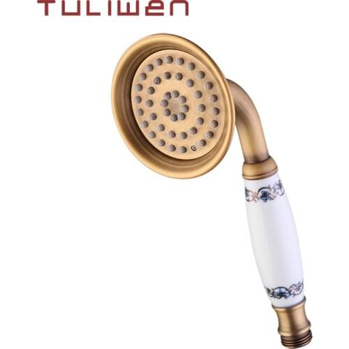 Brass Antique Bathroom Handheld Shower Head for Shower Faucet Hand Shower Head for Bathroom