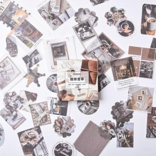 80pcs Vintage Stationery Stickers INS Style Diary Planner Decorative Mobile Stickers Scrapbooking Stick Label DIY Craft Stickers