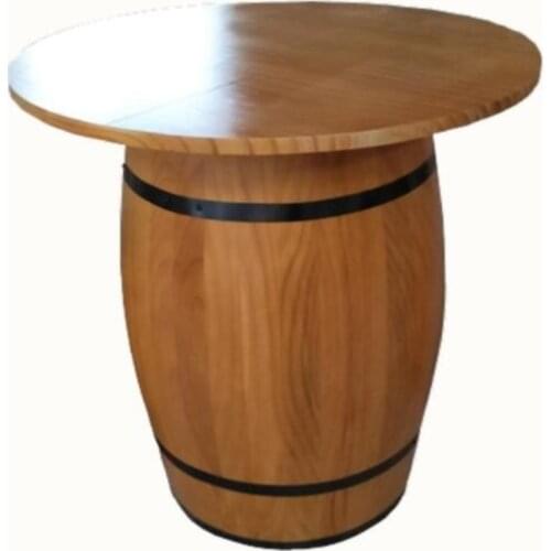 New design wine barrel table set for yard