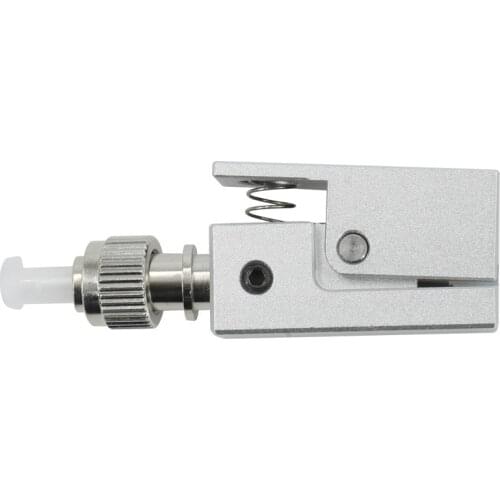 New bare square fc fiber optic connector bare flange fiber adapter temporary adapter success test otdr