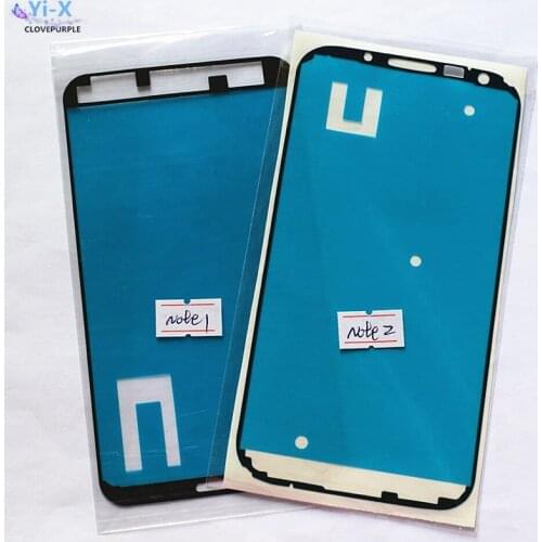 Wholesale Price 50PCS/Lot Front Housing LCD Touch Screen Frame Adhesive Glue Tape Sticker for Samsung Galaxy Note edge/1/2/3/4/5