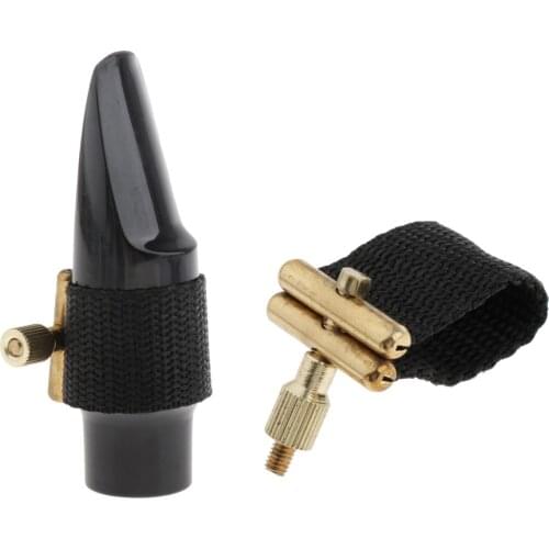 Handmade Sax Ligature Durable Fastener for Sax Part with Adjust Screws ligature Clip Practical Musical Instrument Accessory