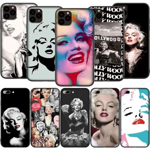 Lavaza K89 Marilyn Monroe Silicone Soft Case for iPhone 12 Mini 11 Pro XS Max XR X 8 7 6 6S Plus 5 5S SE 2020