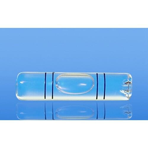 9*33mm 8'/2mm Glass bubble level Tools for Balancing equipment Bubble Spirit Level Total Station blisters