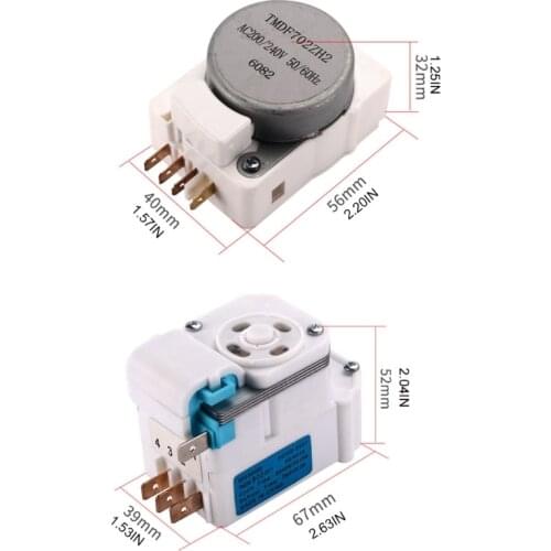 M7DF Refrigerator spare parts Mechanical Defrosting Timer for Refrigerator Parts Refrigerator Defrosting Timer