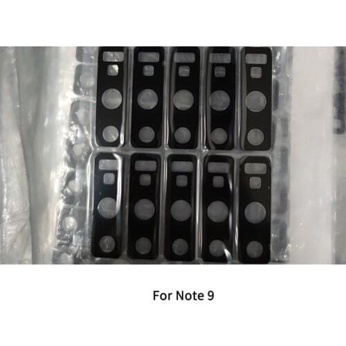 10PCS Camera Lens For Samsung Galaxy Note8 / Note9 / S8 Plus / S9 Plus Back Rear Camera Glass Cover With Adhesive Sticker Repair