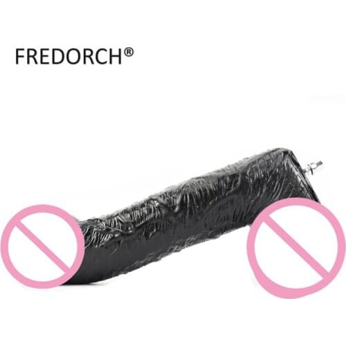 11'' Black Large Dildo Attachment to Sex Machine,Thick and Long Dong for Experienced Masturbator,Sex Toy