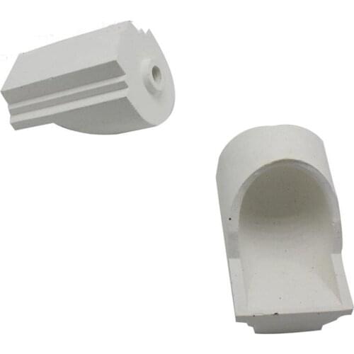 2pcs Dental Lab Casting Quartz Crucible Hooded High Quality