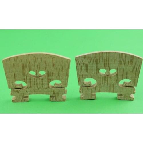 30 pcs high quality violin Bridges maple wood 4/4 violin parts accessories