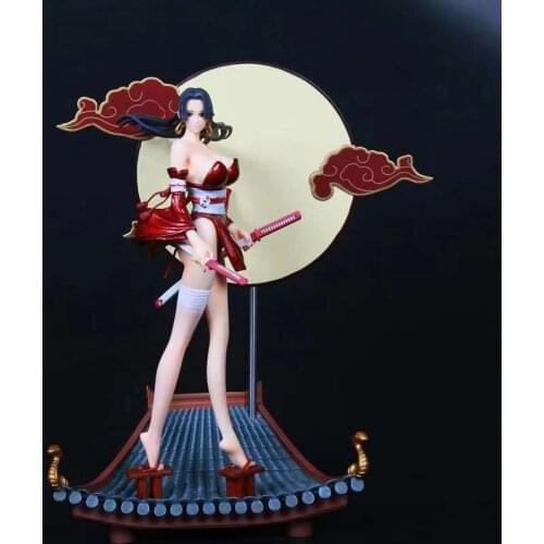 31cm One Piece Anime Figure Boa Hancock KT Kimono Ver. PVC Action Figure Toy Hancock Sexy Girl Statue Adult Model Doll Gifts