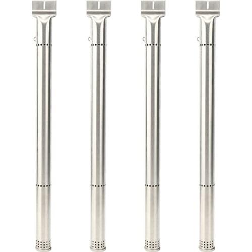 4pcs BBQ Accessories Universal Outdoors grill for Replacement Burner BBQ Repair Kit Pipe Burner Tube Kit Pipe Stainless steel