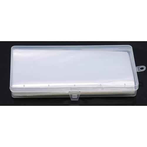 100pc/set Paper Money Banknotes With Box Money Transparent PVC Page Of Paper Money Coin Album Coin Money Holders