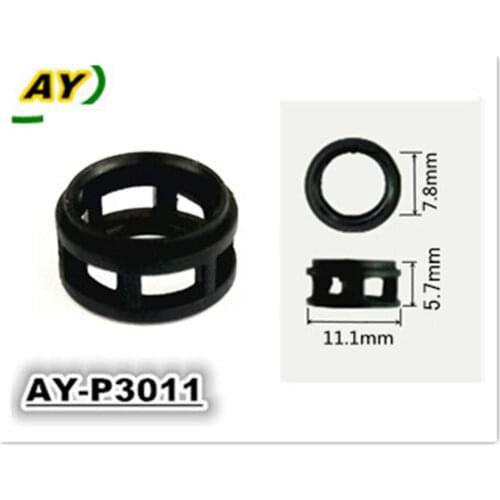 Free Shipping 500pieces Top Feed fuel injector plastic gasket for nissan car fuel injection repair kits(AY-P3011)