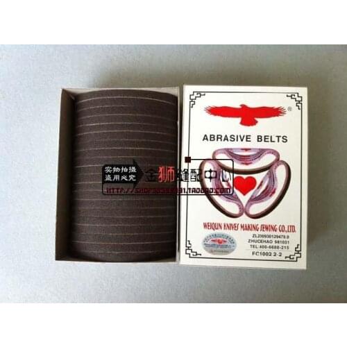 Free shipping Industrial cloth cutting machine scissor abrasive belts,FU CHAO brand -FC1002,40pcs/lot,best quality for wholesale