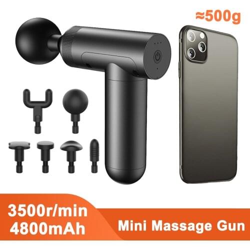 Youmay Mini Electric Muscle Massage Gun Deep Muscle Vibration Relief Pain Relax Sport Fitness Therapy Body Massager Relaxation