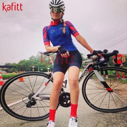 Cafitet New Professional Outdoor Physical Training Suit Track And Field Sportswear Womens Triathlon Adventure Suit Riding Suit