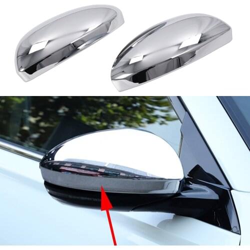 Car Rear View Side Mirror Cap Chrome Molding Cover Decoration Trim Fit For Nissan Altima 2019 2020 2021 Auto Accessories