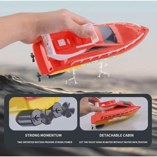 High-speed rowing summer water speed boat childrens model competitive endurance toy airplane long-lasting W5M6
