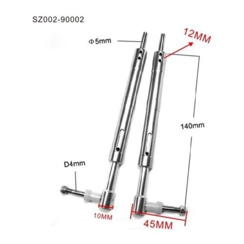 SZ002-90002 Anti-Vibration Landing Gears for 4-6 KG RC Fixed Wing airplane 5xD4mmx140mm