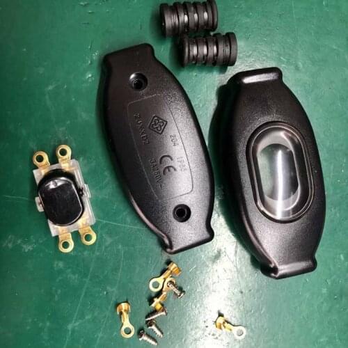 Switch In Line Switch Cord IP65 Round Wire Contact Double Cut Waterproof