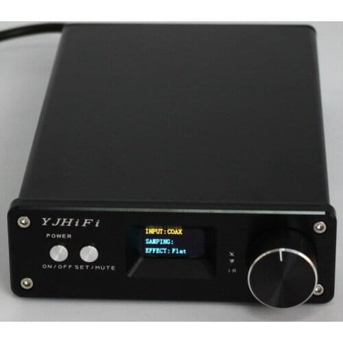 Output 2x50W amplifier STA326 OLED 2.0 channel digital power amplifier Class D DC24V-32V Stereo Audio Amplifier