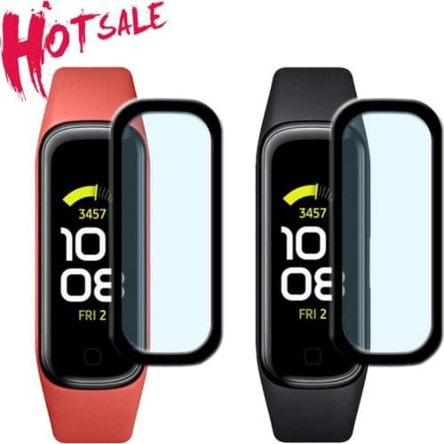 Protective Film For Samsung Galaxy Fit 2 Soft Smartband Cover Smart Wristband For Galaxy Fit2 Full 3D Curved Screen Protector