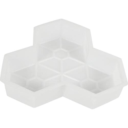 1Pcs Path Mold Maple Leaf Concrete Manually Plastic Stepping Stone Paving Molds For Pavement Courtyards Square