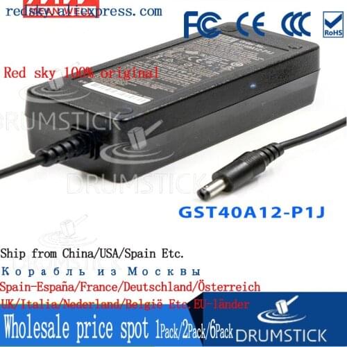 1PACK) Meanwell 40W Enterprise Adapter GST40A24V/5/7/9/12/15/18/48-P1J 0.84/1.67A 2.22/2.67/3.34A 4.45/5.34/5A Industry/Telecom