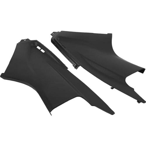 2x Motorcycle Left Right Air Duct Tube Cover Fairing Windshield Plastic Fit for Yamaha YZF-R6 2003-2005