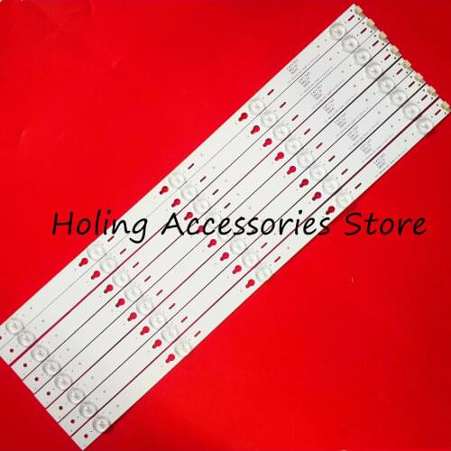 8 pcs/lot 100% new good quality LED Backlight For TCL B48A858U B48A538 Light Bar 4C-LB4805-HQ4 48HR330M05A1 V2