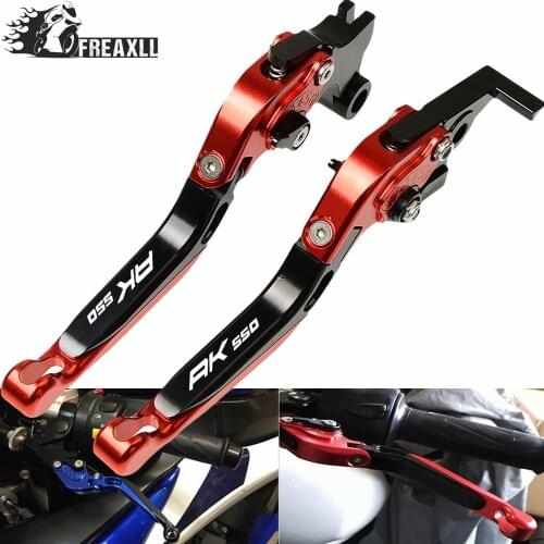 CNC Aluminum For KYMCO AK550 AK 550 2017-2018 Motorcycles Folding Extendable Brake Clutch Levers Aluminum Motorbike Accessories