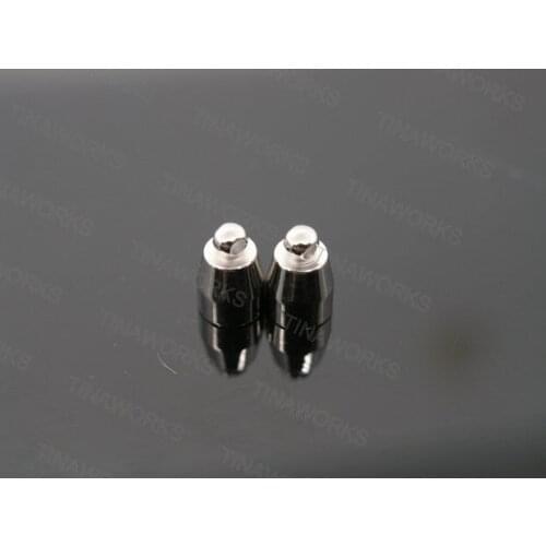 FREE SHIPPING 10 Sets Strong Silver Tone Bullet Shaped Brass Jewelry Magnetic Lobster Clasp 18mm*6mm