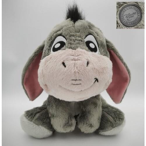 Free Shipping Disney 28cm Cute Cartoon Eeyore Donkey Stuffe Animal Soft Plush Toy Doll For Birthday Children Gift