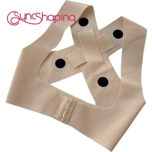 Seamfree Sexy Bustier Women Chest Support Anti Sagging Body Corrector Support Belt Shaper Shoulder Brace Bra Bust Holder