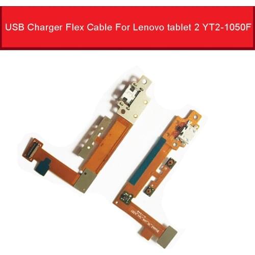 USB Charger Plug Dock Flex Cable For Lenovo Yoga tablet 2 YT2-1050F 1051F USB Charging Port Flex Ribbon Blade2_10_usb_fpc_h301