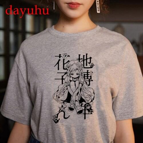 Toilet Bound Hanako Kun T Shirt Women/men Kawaii Tshirt Japanese Anime Shirt Hot Funny Cartoon Summer Tops Unisex T-shirt Female