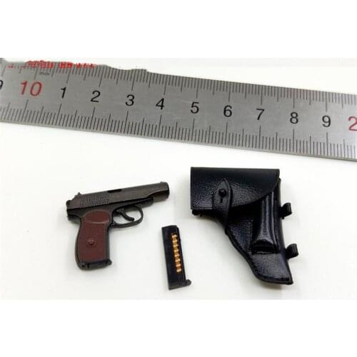Scale 1/6 DAMTOYS DAM 78078S Russian Sniper SVD Man Makarov Pistol With Holster Model For Usual 12inch Doll Action Collectable