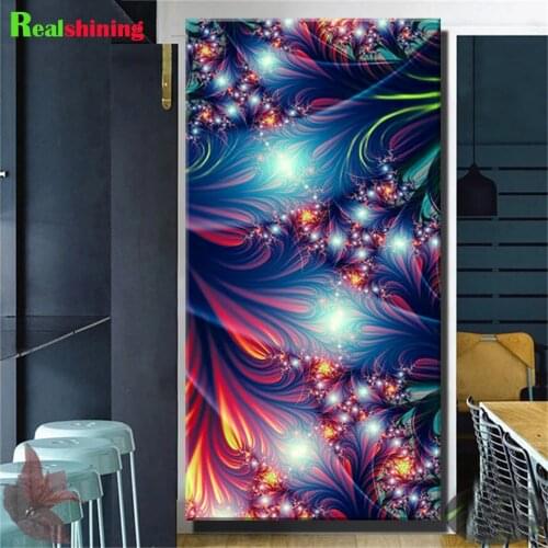 Diamond Embroidery Fantasy cloud mandala flower Full SquareRound Diamond Painting Cross Stitch Rhinestone pictures N2183