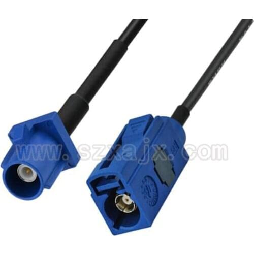 JX connector GPS Antenna Extension Cable Fakra C Plug Male to Fakra C Female Jack Connector RG174 for Telematics or Navigati