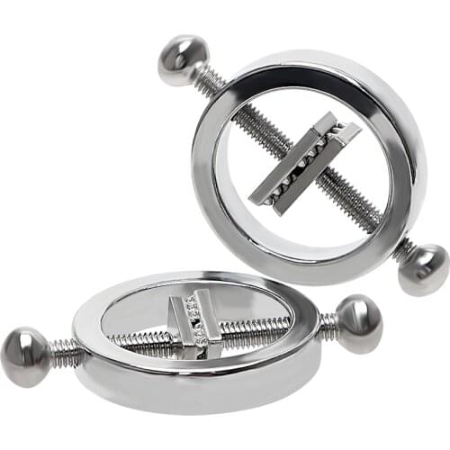 New SM pair of nipple clips, breast clips, nipple stimulator, erotic toys, sex slaves, bondage sex toys, couples, adult games